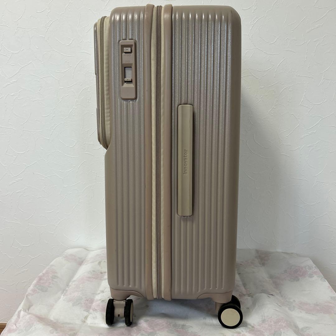 イノベーター スーツケース 62L カフェラテ 美品 - メルカリ