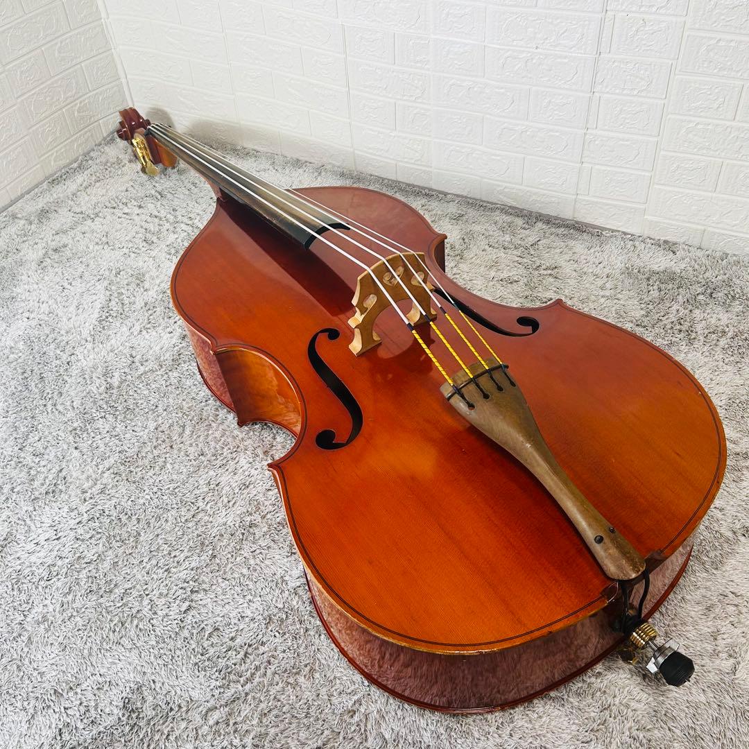 SUZUKI コントラバス No85 3/4 国産 1990年製 弦楽器 本体 - メルカリ