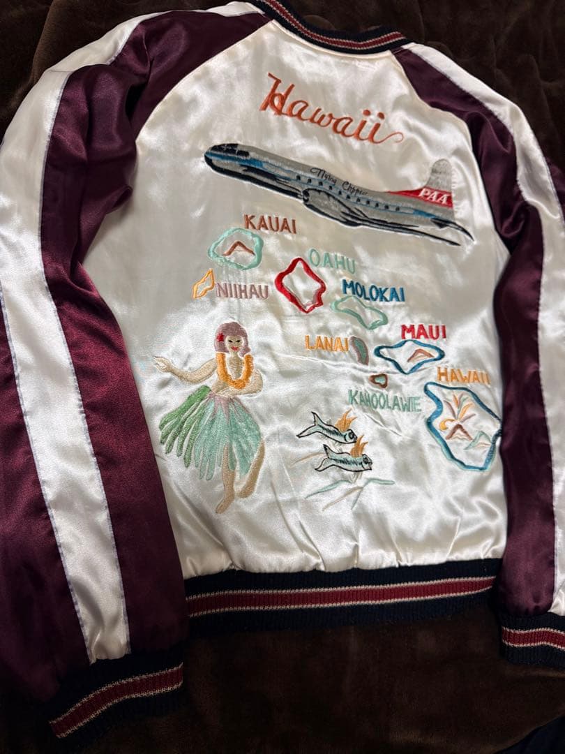 2面用 テーラー東洋 USA Hawaii 日本限定スカジャン vintage - メルカリ