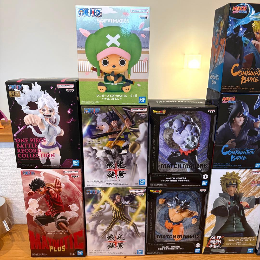 ジャンプ系フィギュア ワンピース NARUTO18体盛り盛りセット!！ - メルカリ
