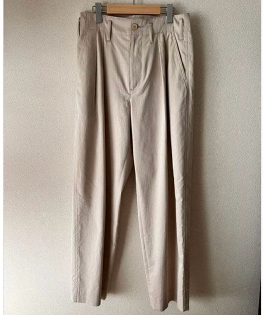 AURALEE WASHED FINX HERRINGBONE SLACKS - メルカリ