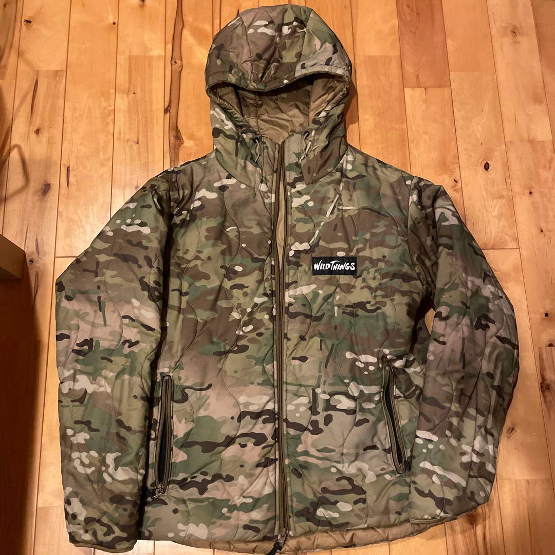 ワイルドシングス　プリマロフト　マルチカム　USA製　サイズM Deadstock USA製 WILD THINGS TACTICAL Multicam Low Loft Jacket M