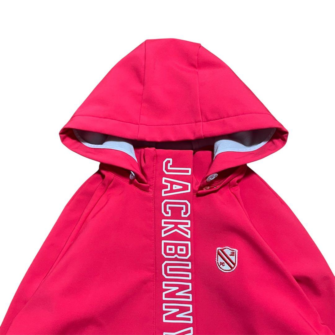 Jack Bunny 2WAYジャケット ピンク 裏起毛 フード取り外し可 - メルカリ