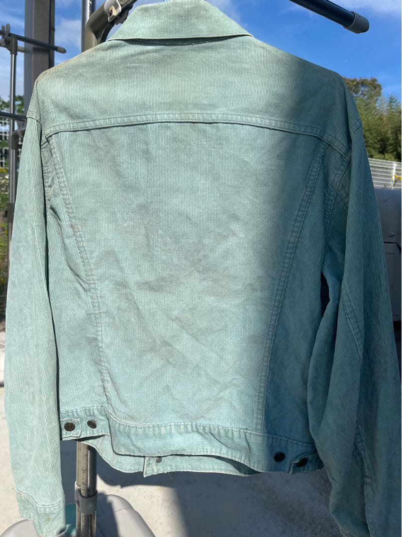 70年代 リーバイス 70505 エメラルドグリーン BIG E コーデュロイ