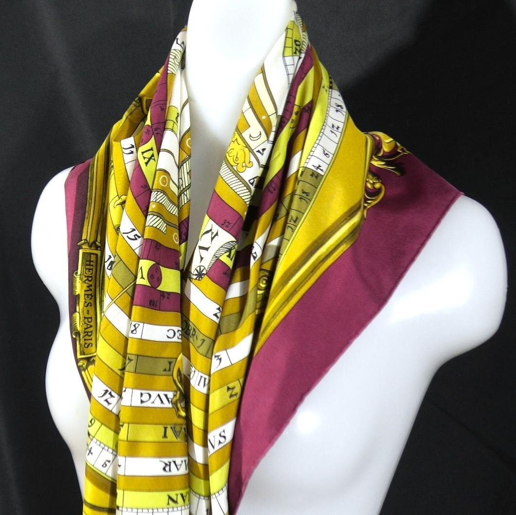 HERMES エルメス 大判スカーフ カレ90 D427 - メルカリ