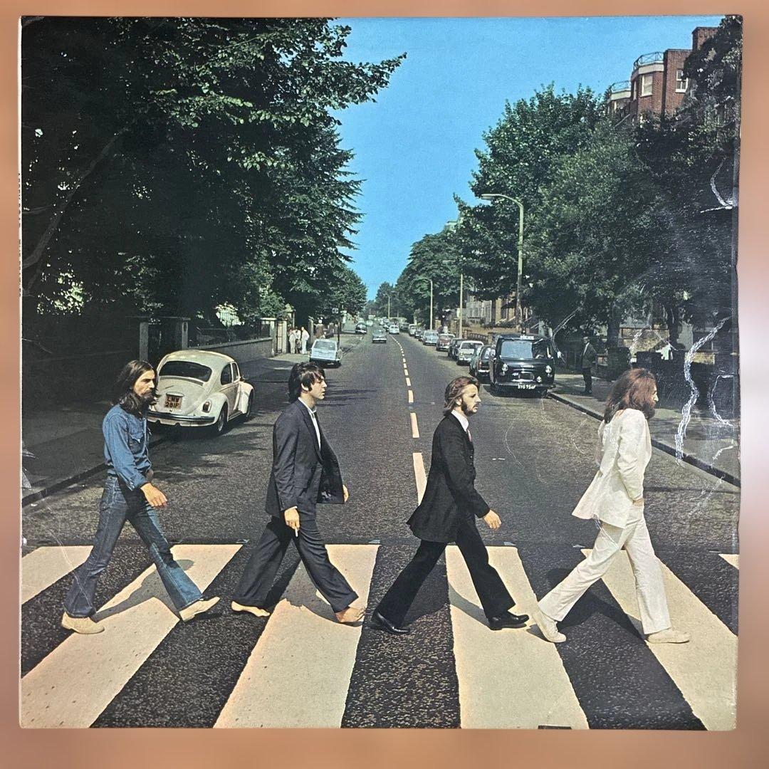 ビートルズ 名盤 レコード アビーロード UKオリジナル盤 レフト