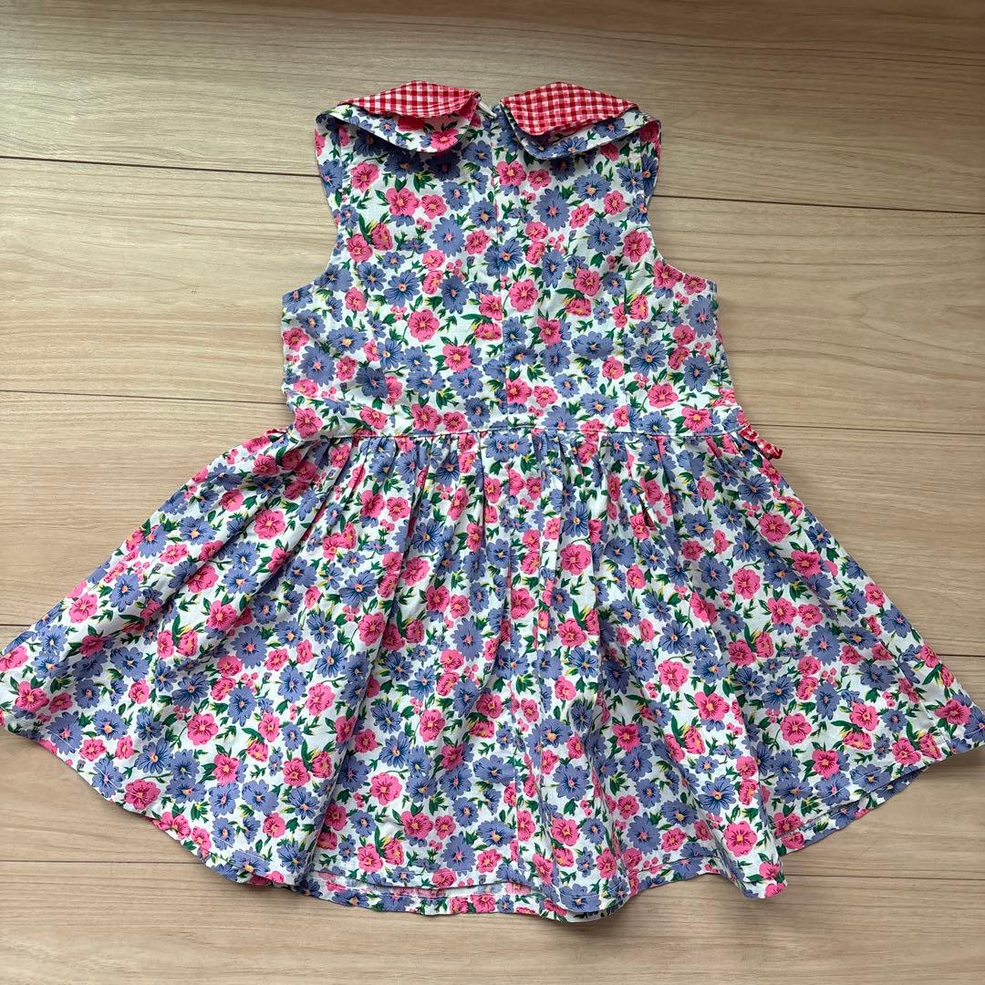 fafa 花柄ノースリーブワンピース 110 - メルカリ