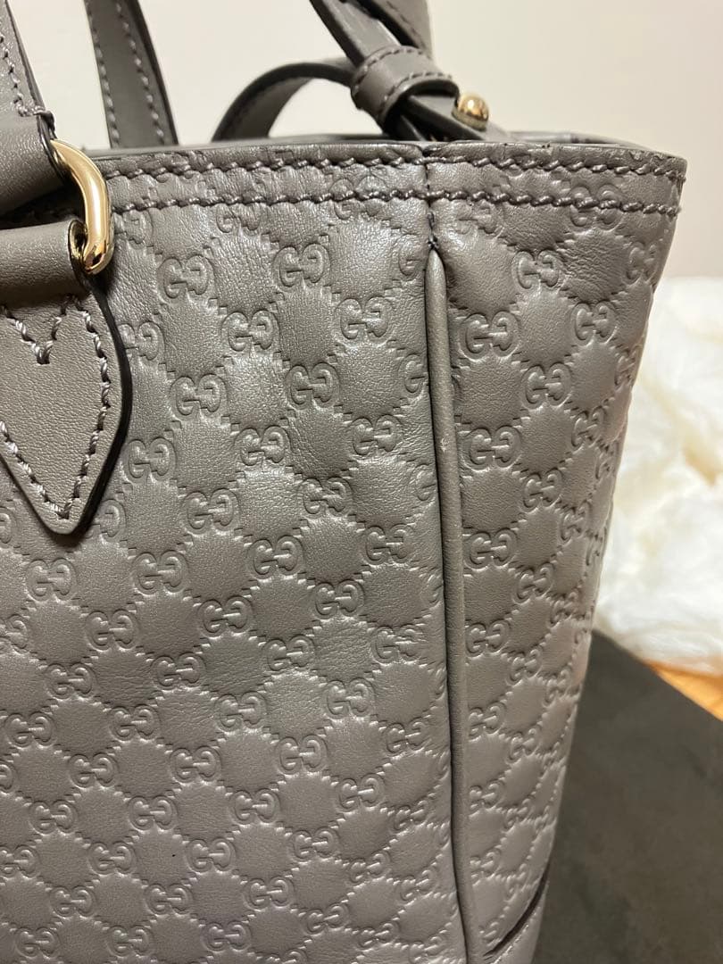 GUCCI グッチシマ2wayショルダーバッグ グレーの通販はau PAY