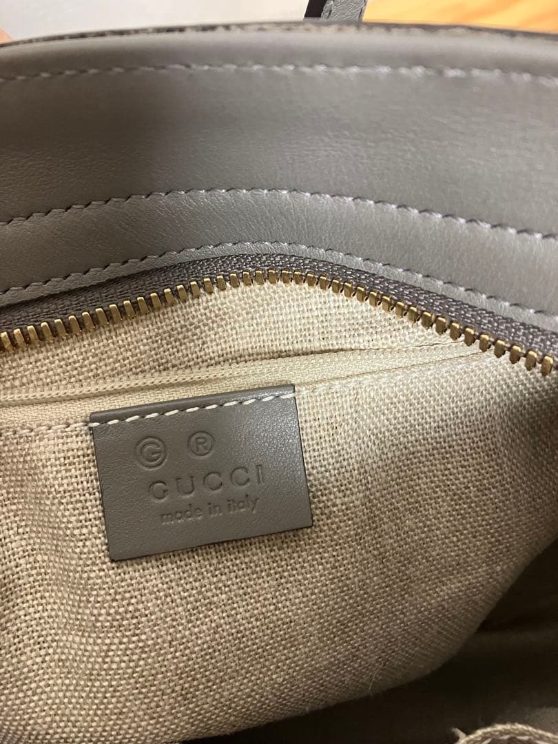 GUCCI グッチシマ2wayショルダーバッグ グレーの通販はau PAY