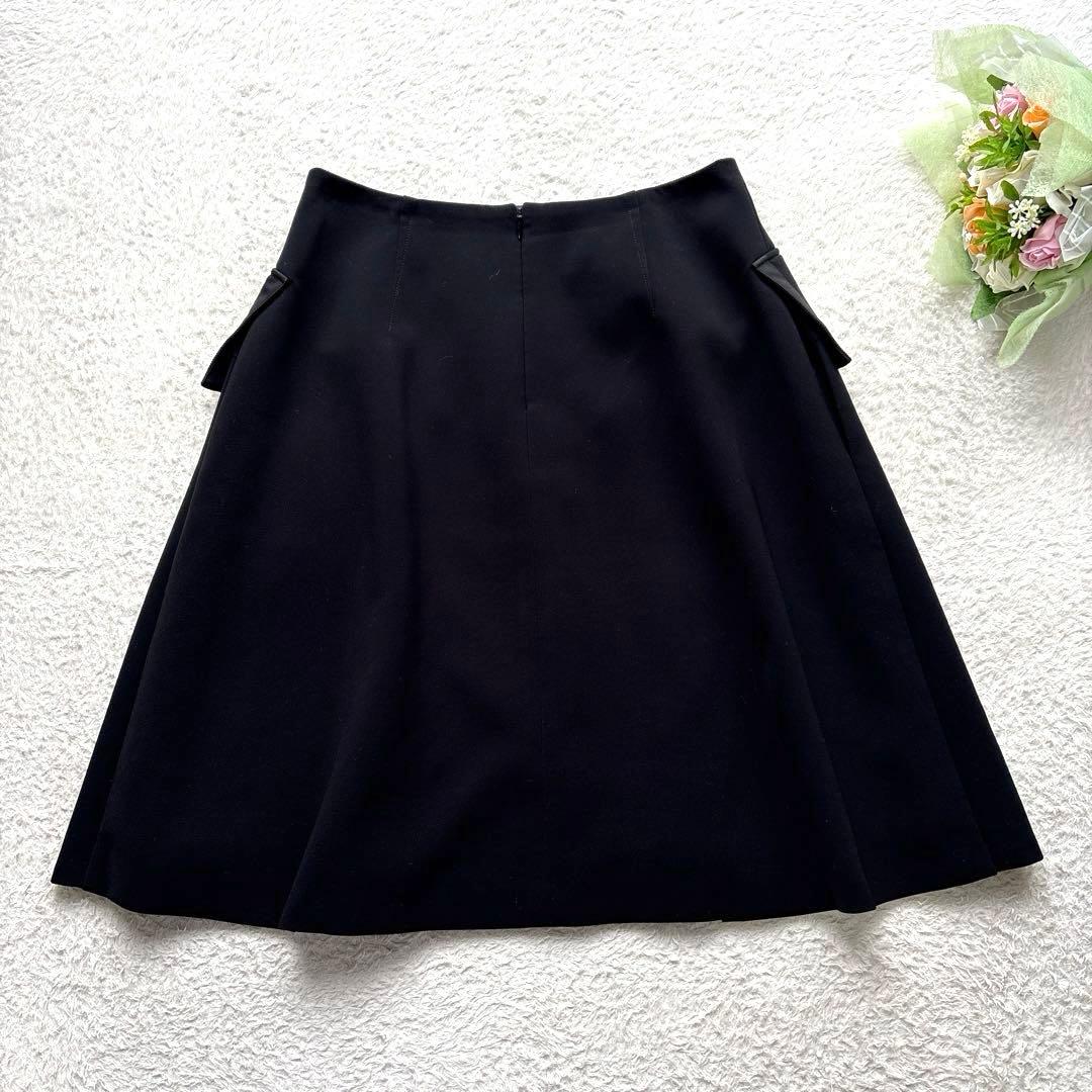 美品✨FOXEYフォクシー スカート40 プリーツ - メルカリ