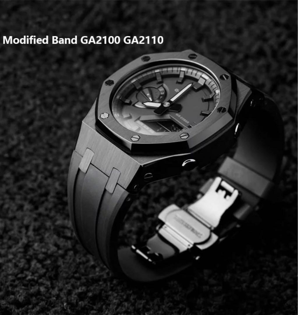 第4世代 G-SHOCK GA-2100用 カシオーク ラバーベルト ブレス - メルカリ