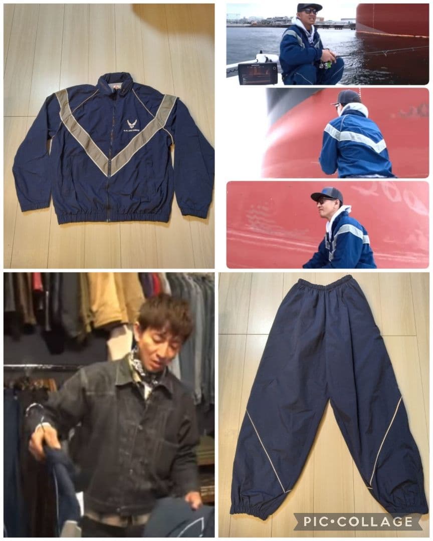 木村拓哉さん【私物】PTU トレーニングジャケット＆パンツ