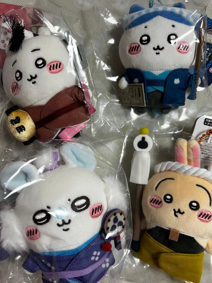 ちいぽけ ちいかわぽけっと 江戸なマスコット 4種 うさぎ ハチワレ モモンガ ちいかわぽけっと 江戸なマスコット（ちいかわ） | 【公式】ちいかわぽ