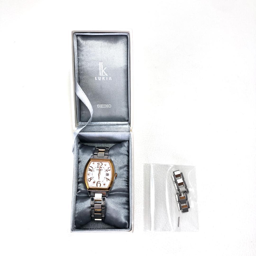 箱・コマ付き】セイコー／ルキア 1B22-0BB0／ソーラー電波 - メルカリ