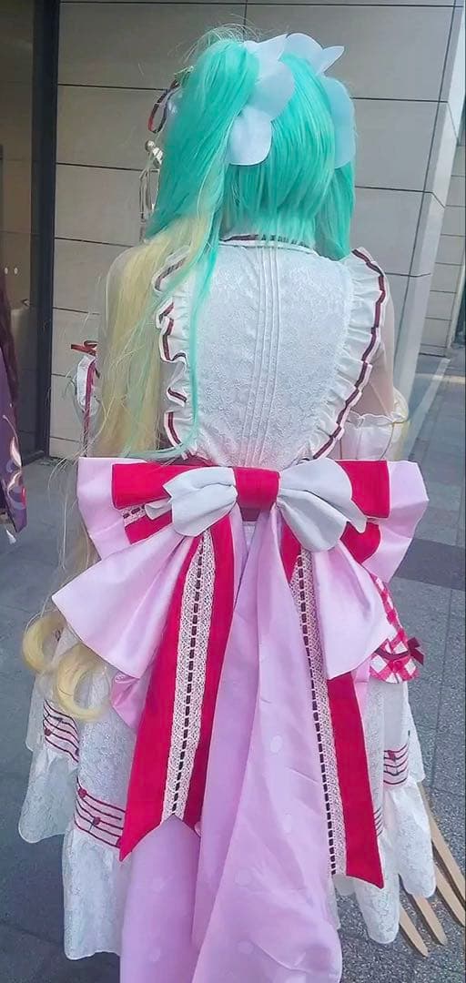 初音ミク 15周年 いちごドレス 江南猫次 コスプレ まとめ売り