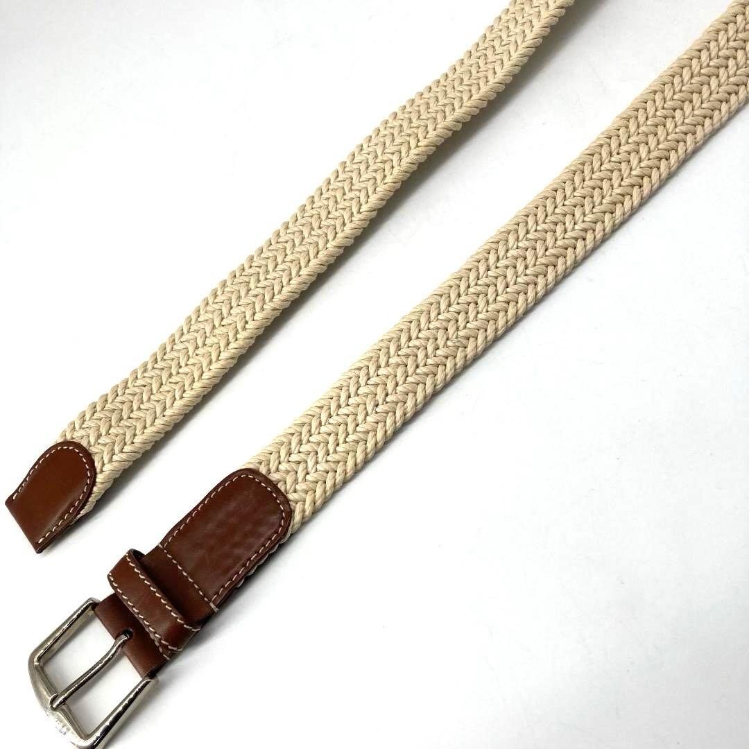 17157✨美品✨ロロピアーナ ベルト 編み込み レザー - メルカリ