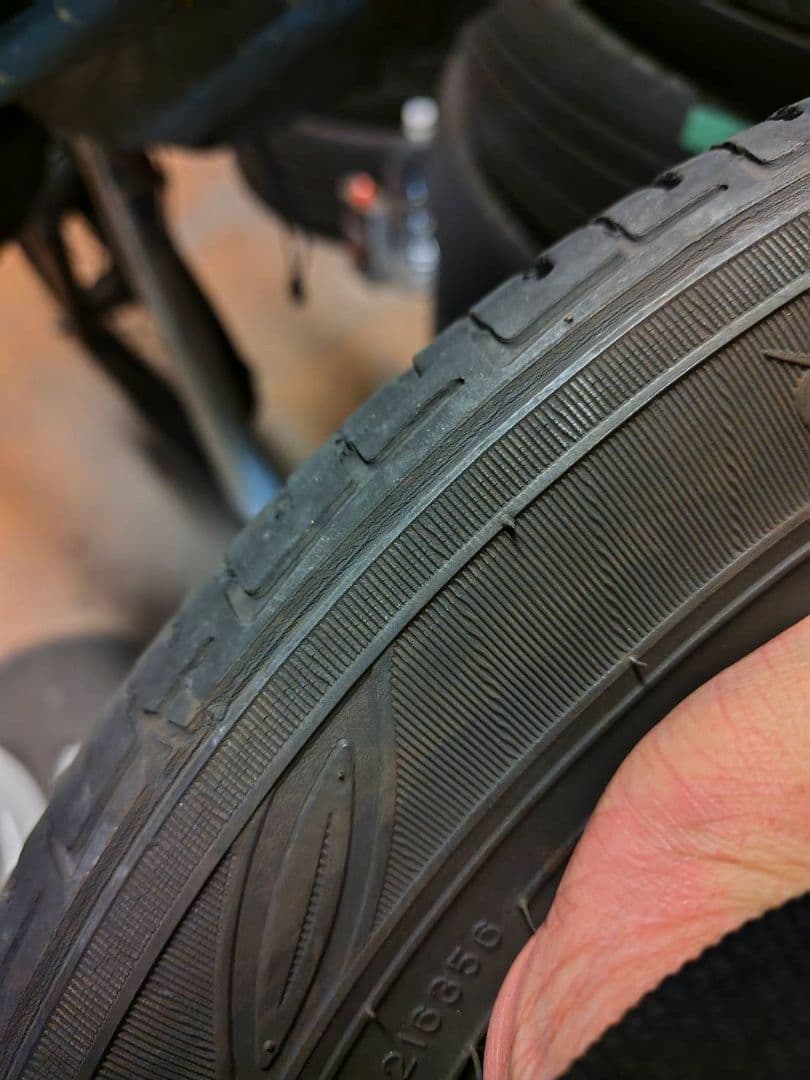 155/65/R14 ダンロップEC202 4本　⑥