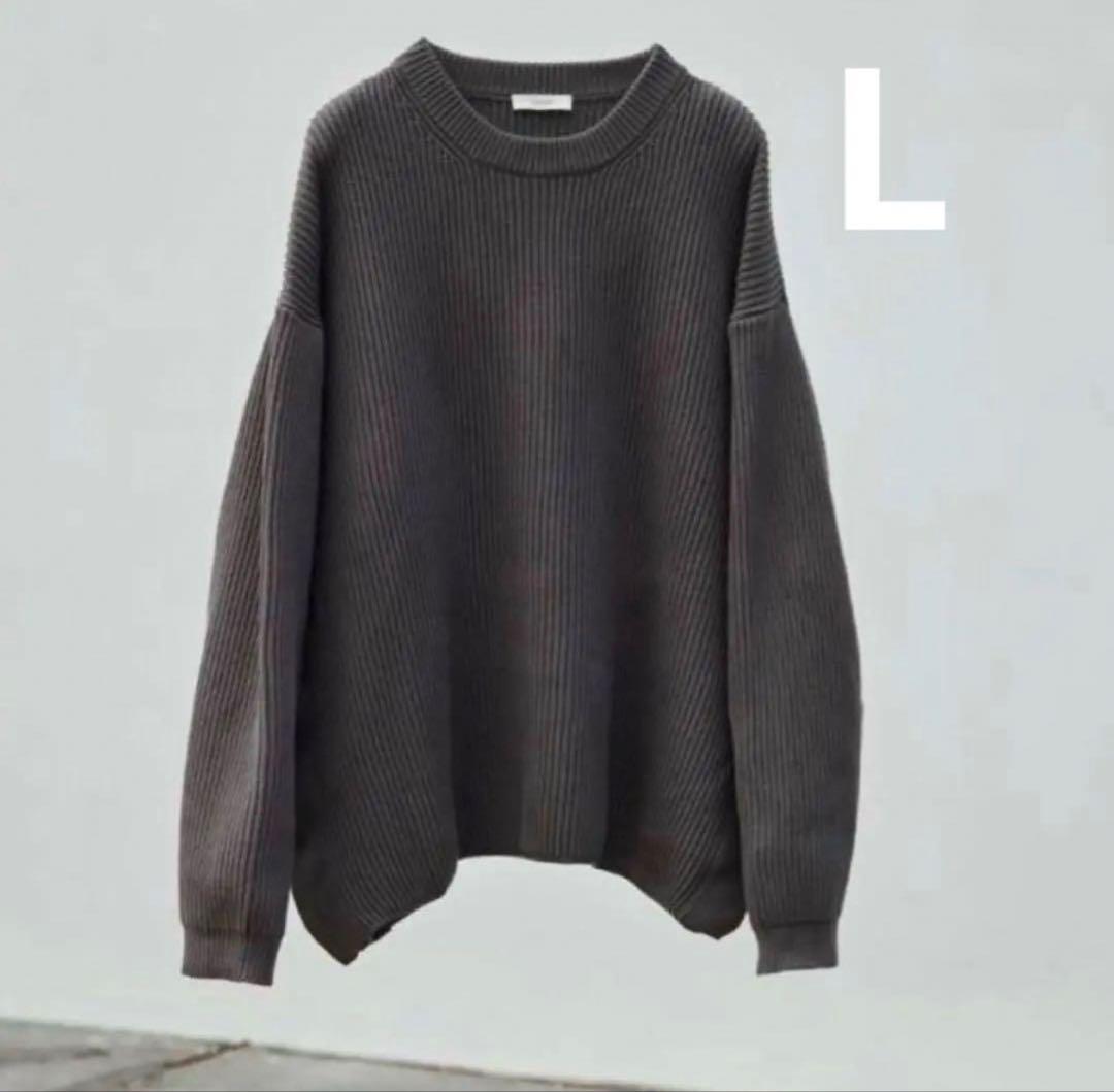 LIDNM OVERSIZED 7G AZE KNIT L - メルカリ