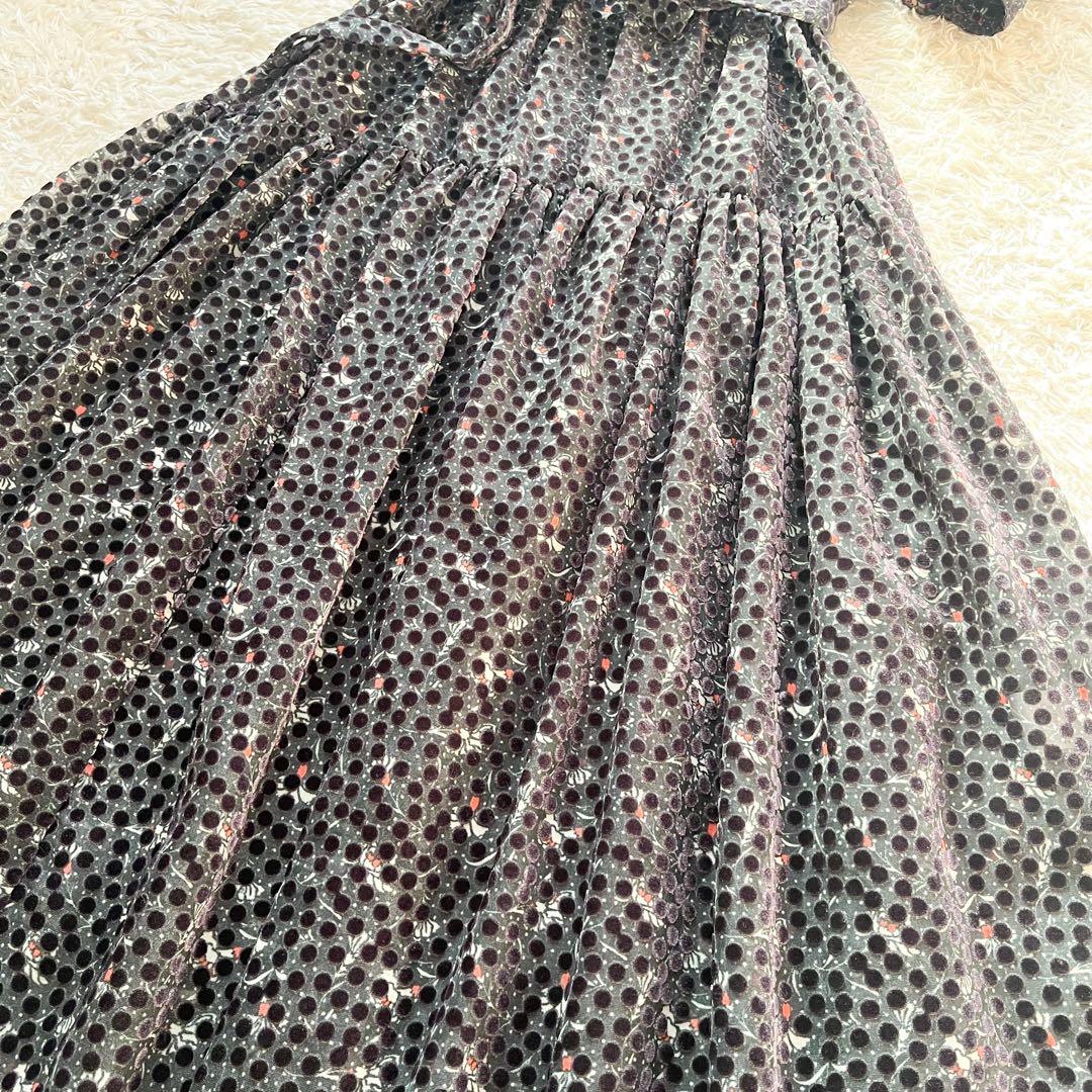 完売品 2025 CORCOVADO フラワーオパールパフスリーブドレス - メルカリ