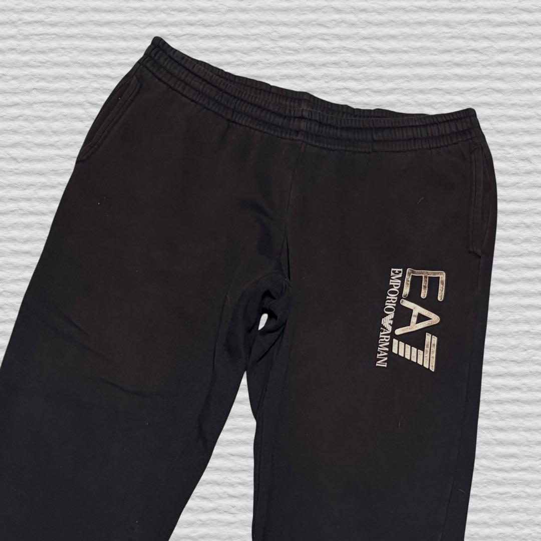 《EMPORIO ARMANI》ジップスウェット スウェットパンツ 裏起毛
