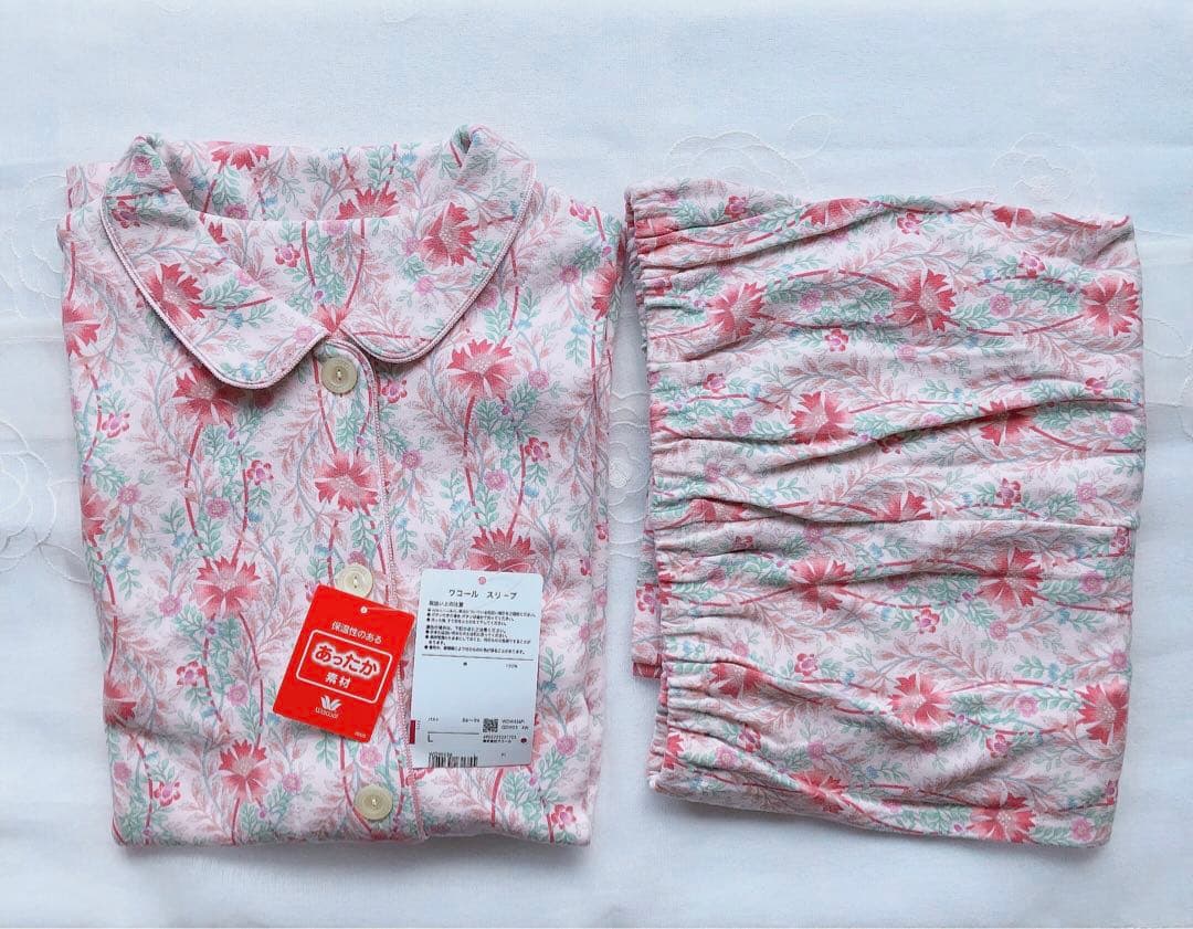 あったか素材・綿100％・表側起毛加工★M ワコール　パジャマ　ルームウェアPI YDX525PI_MOD_B1.jpg?sw=1200