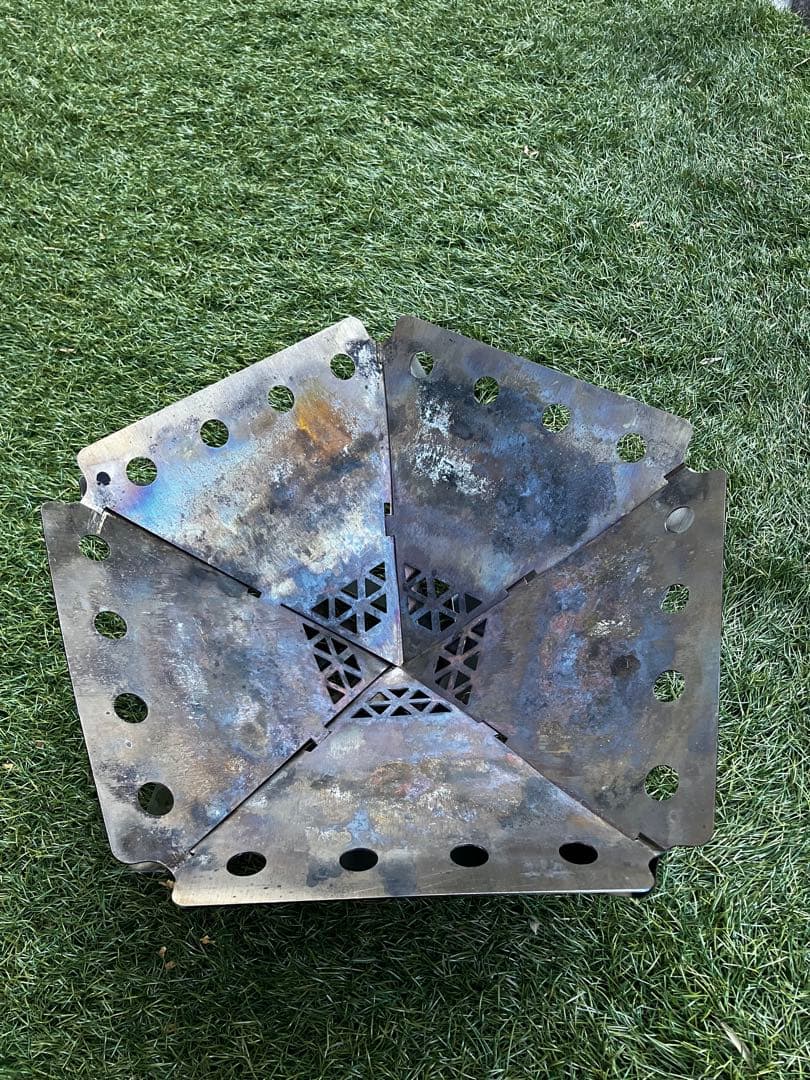 アシモクラフツ 焚火台 アシサークルMOLDS 真鍮レア - メルカリ