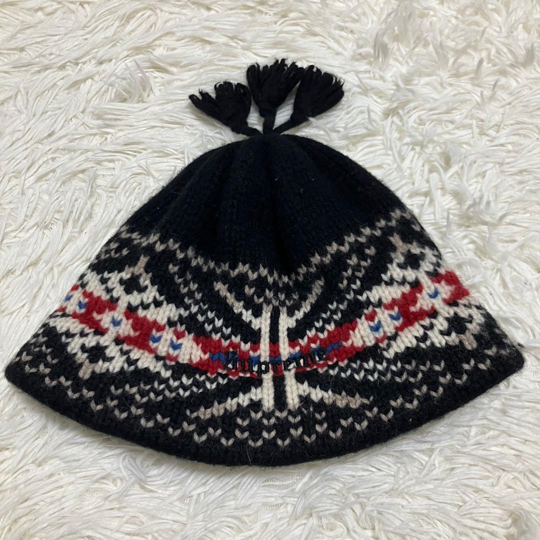 Supreme Tassel Beanie ブラック 田中シェン着用 - メルカリ