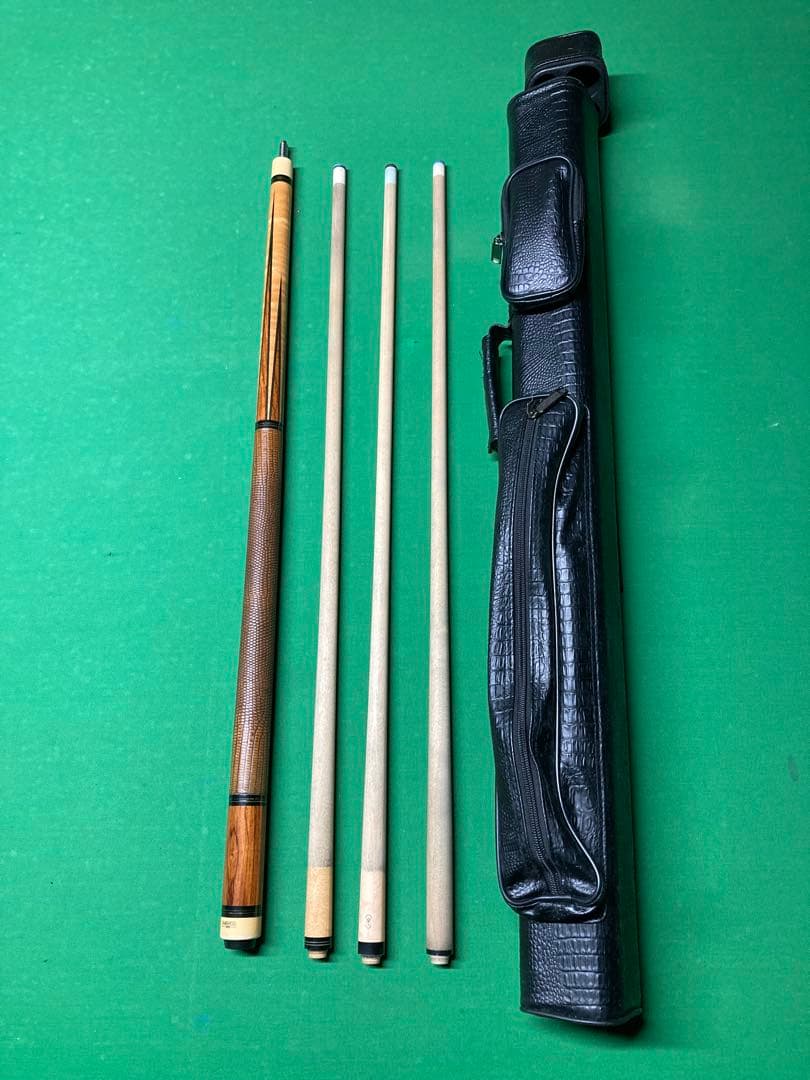 ビリヤード ランブロスカスタムキュー シャフト3本付き - メルカリ