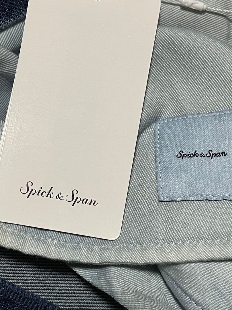 《新品・未使用タグ付》 Spick & Span 佐藤栞里デニムサロペット 38