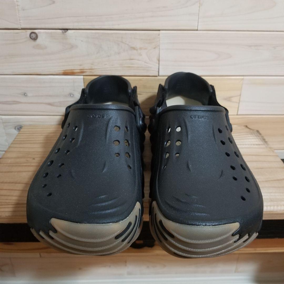 新品未使用 crocs エコー ガム RO クロッグ 27 クロックス 厚底 - メルカリ