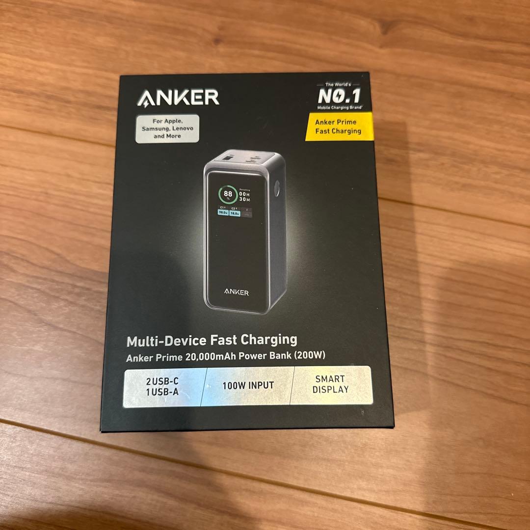 スマホアクセサリー Anker Prime 20,000mAh Power Bank Amazon | Anker Prime Power Bank (20000mAh, 200W) (20000mAh 合計