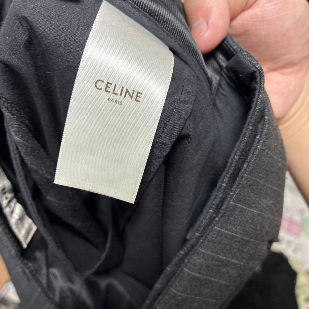 セリーヌ エディ期 21ss クラシカルストライプスラックス 44 - メルカリ