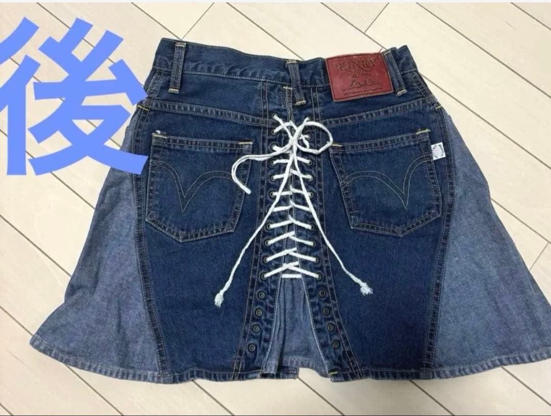 極美品❣️初期ヒステリックグラマー デニムミニスカート 90′s