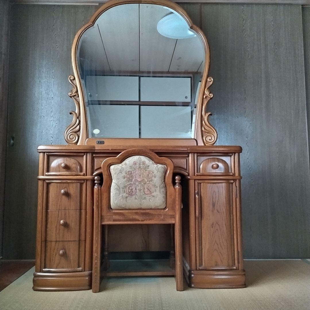 ドレッサー 化粧台 ドレッサー MD-6577 2色対応の通販情報 - 家具通販のわくわく