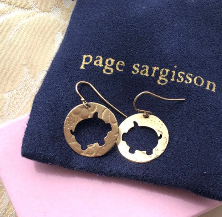 ⭐︎page sargisson⭐︎ペイジサージソン ショップ 10Kピアス