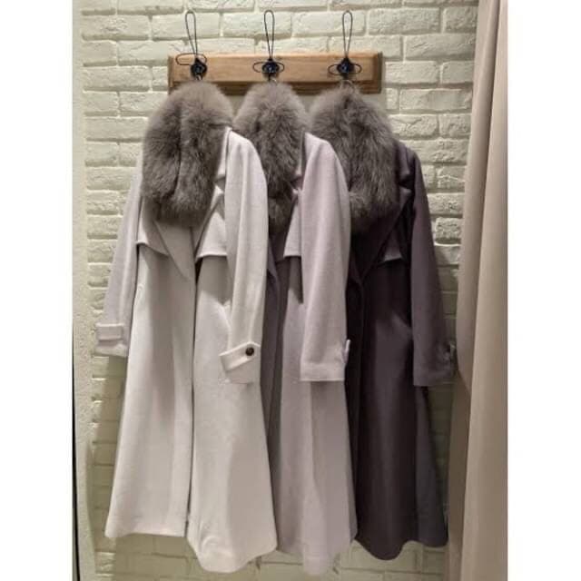 毛100% 】Noela ウールトレンチコート 美人百花 田中みな実着用 上質