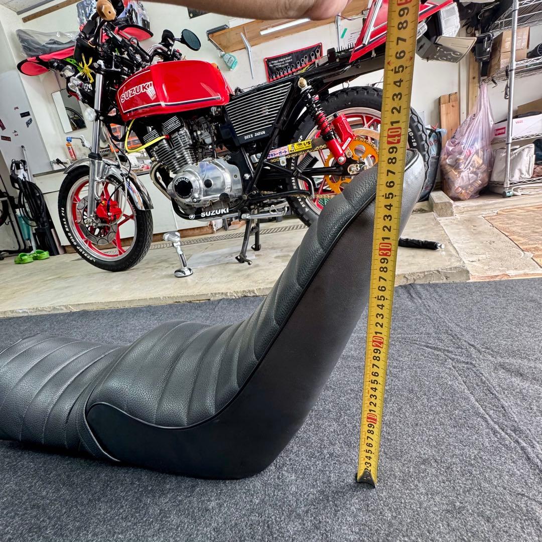 GSX250E GSX400E ザリ 三段 シート チョビ三 チョビサン - メルカリ