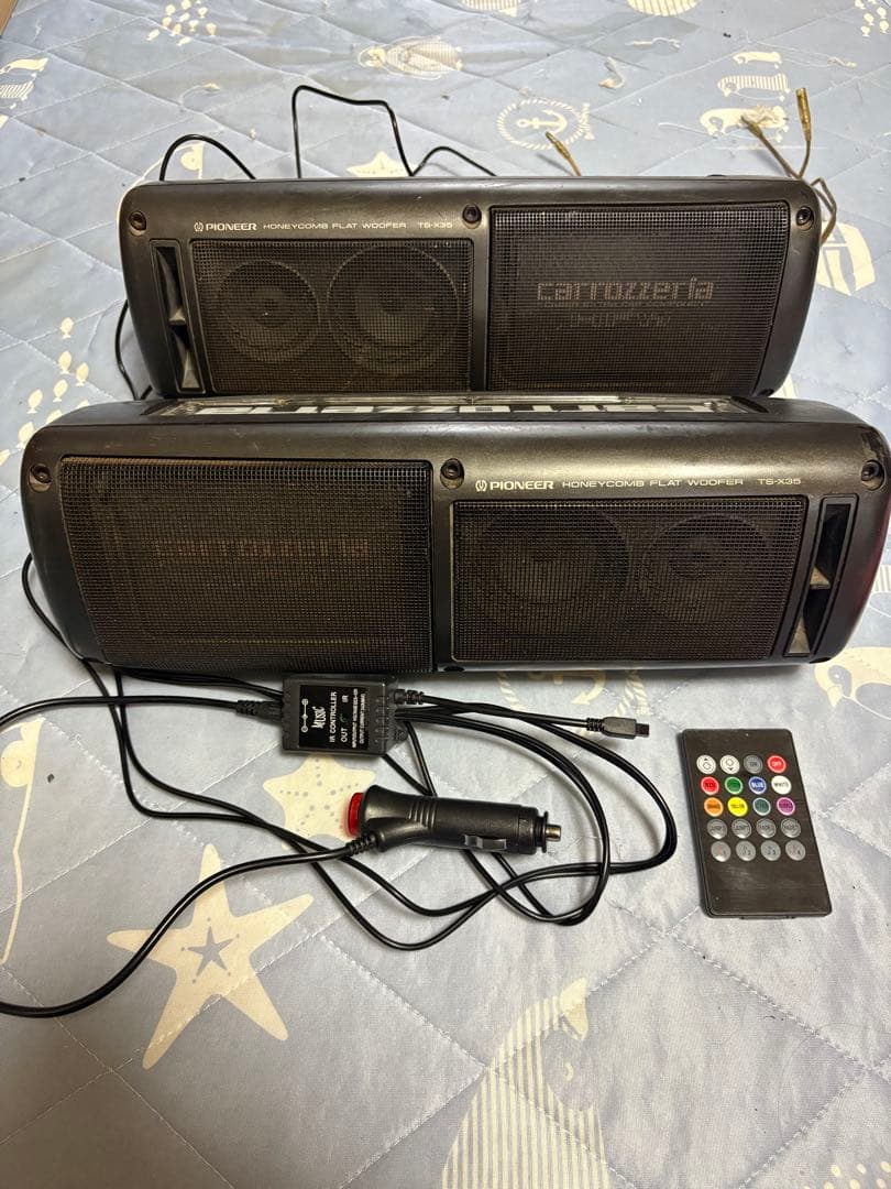 カロッツェリア ts-x35 置き型スピーカー イルミ レインボー - メルカリ