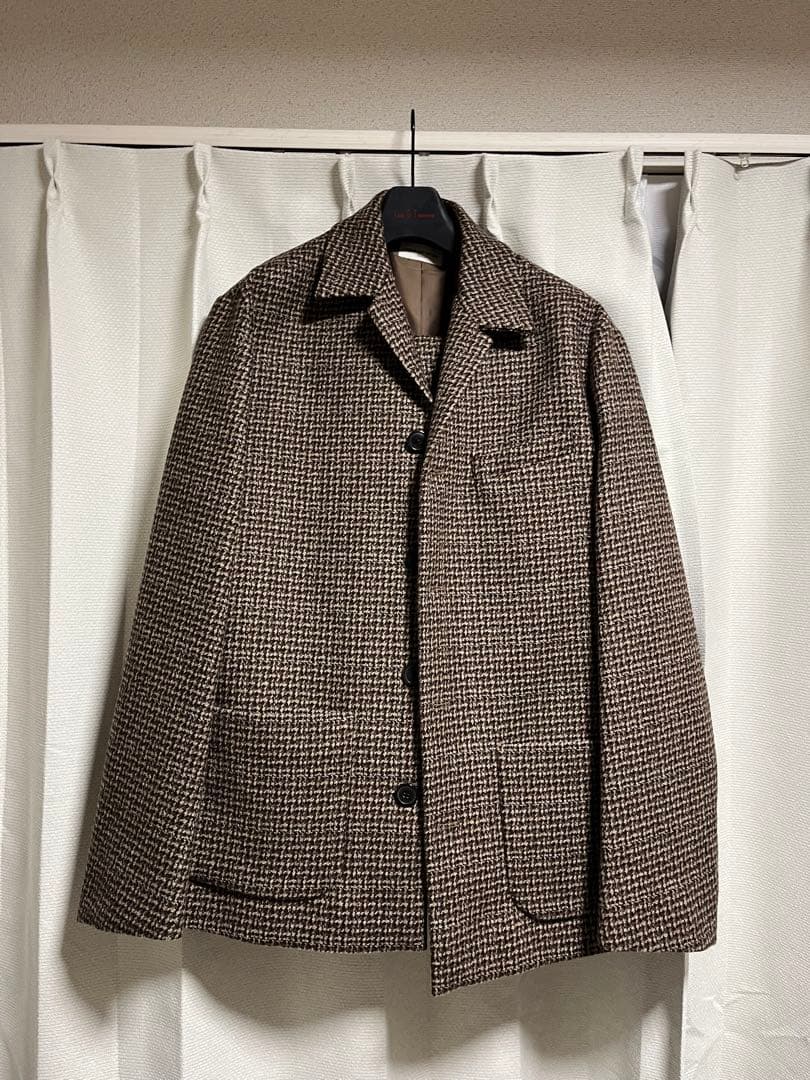 DRIES VAN NOTEN チェック柄 セットアップ - メルカリ