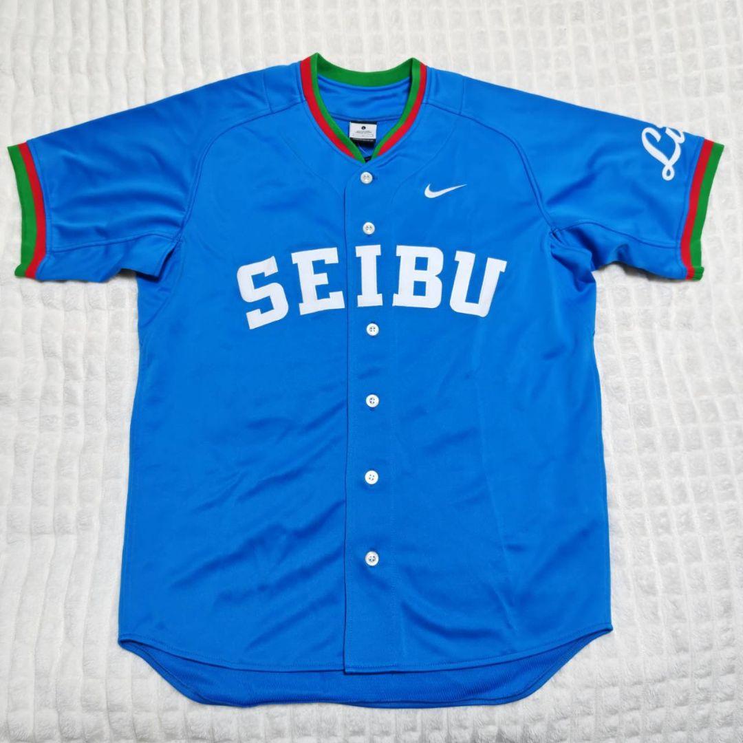 新品タグ付】NIKE 埼玉西武ライオンズ 復刻ユニフォーム Lサイズ 黄金