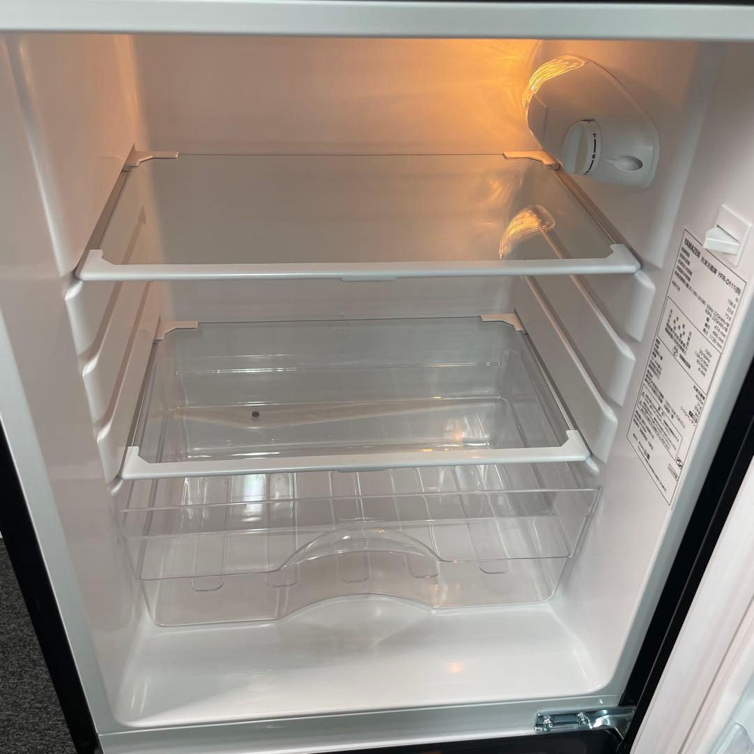 動作確認清掃済 山善 106L 2023年 YFR-D111（B） 直接引取可 - メルカリ