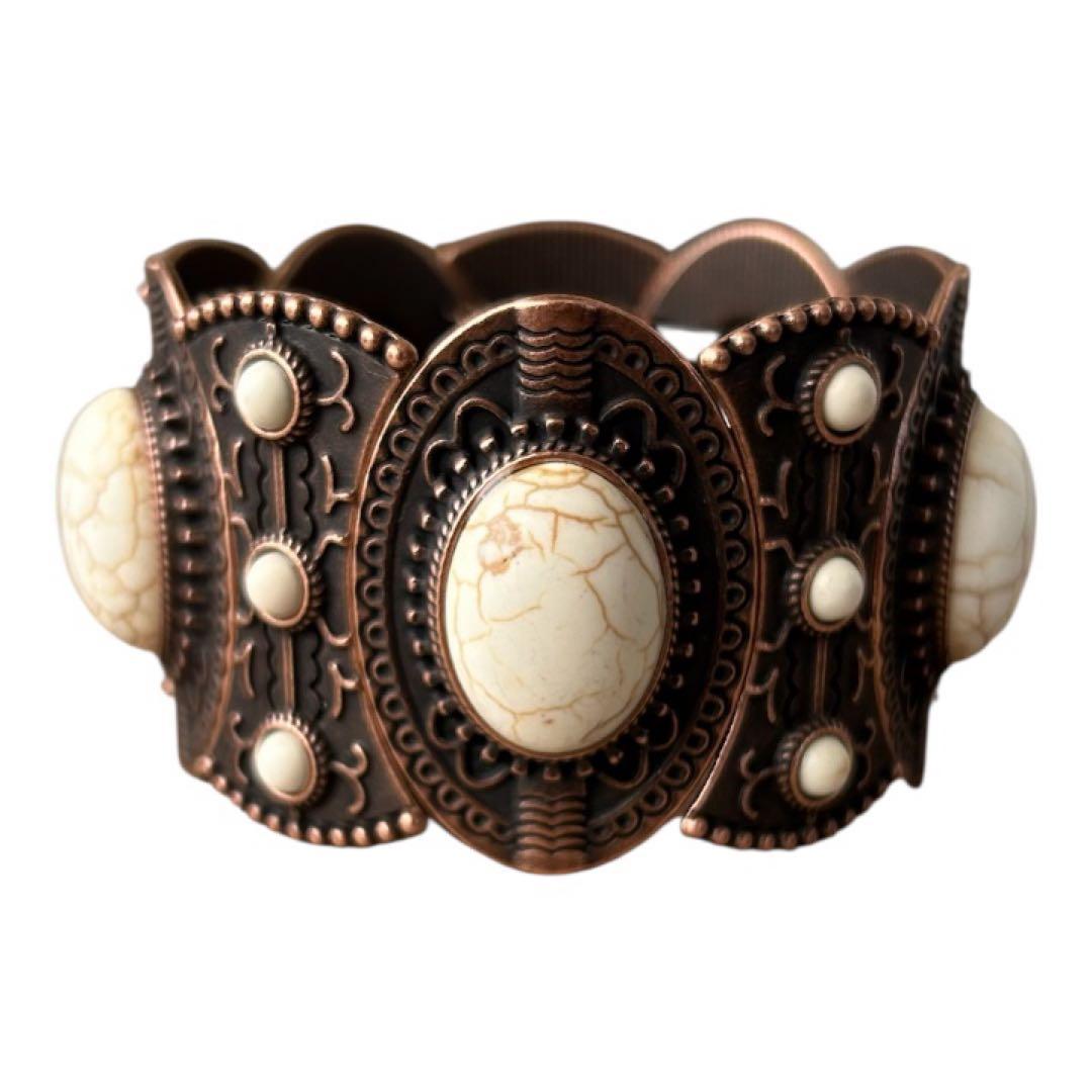 ヴィンテージ インディアンジュエリー バングル ブレスレット - メルカリ