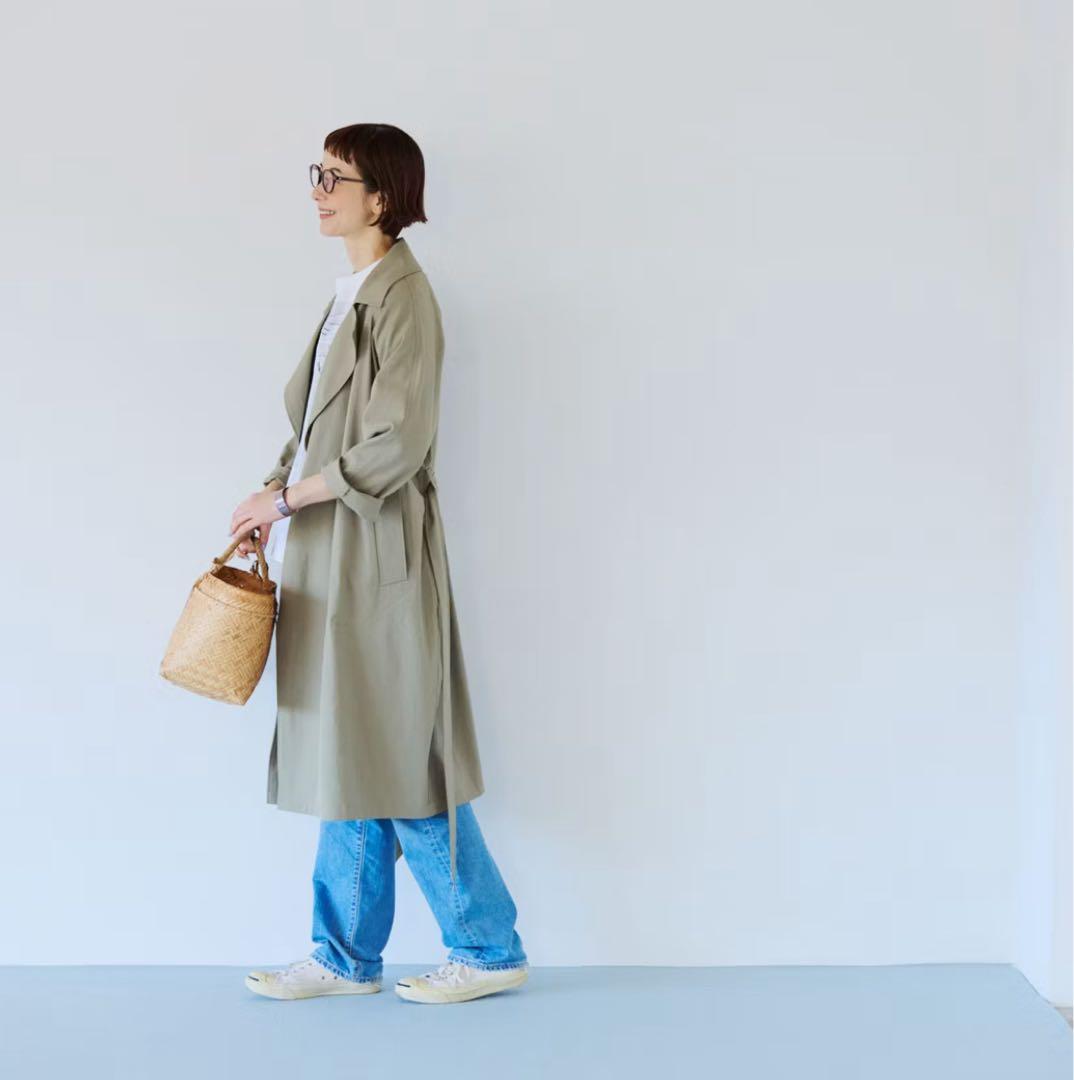 香菜子さんとつくった着回し頼れるコート / ライトカーキ - メルカリ