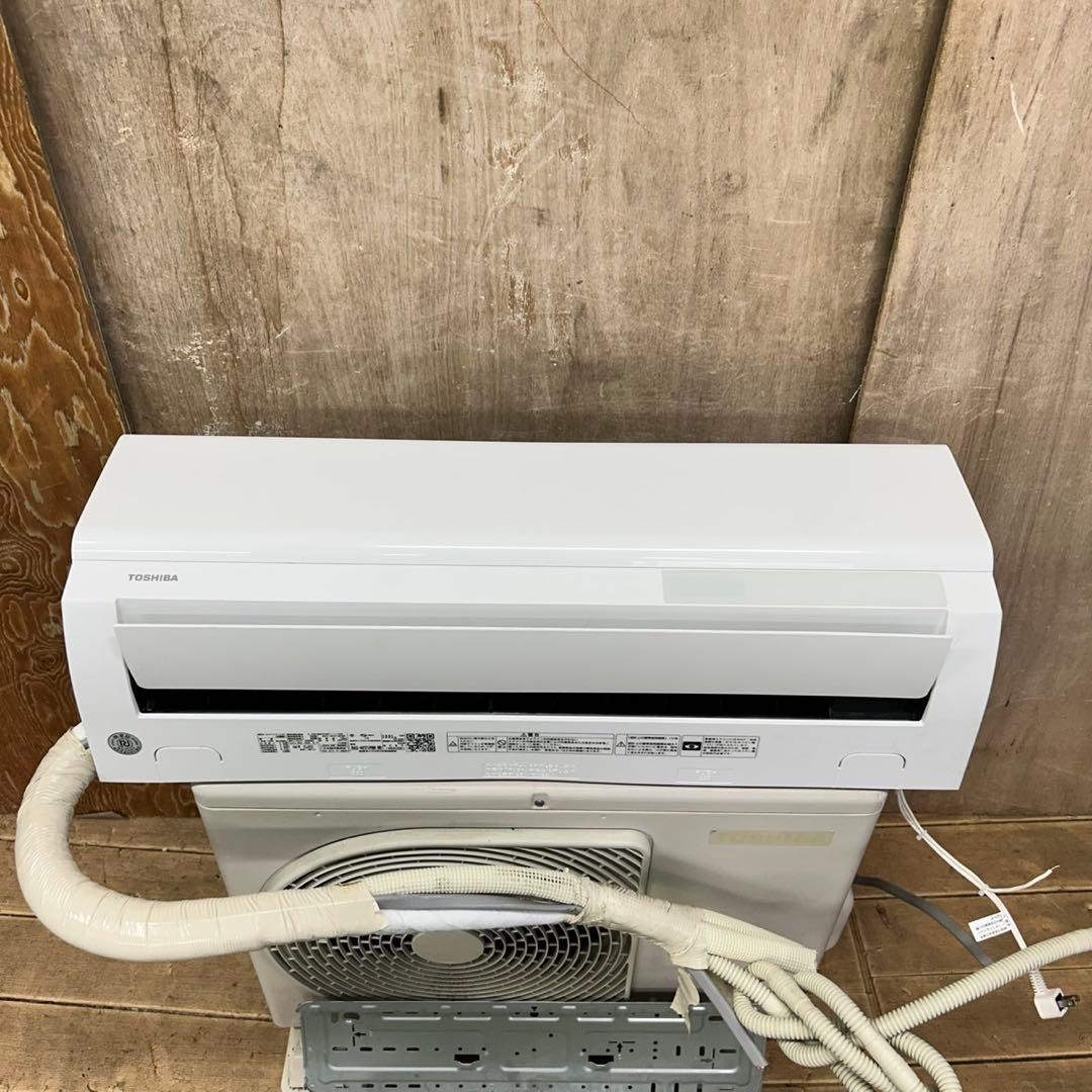 26 エアコン　東芝　2021年製　2.2kw 美品　保証込み　一人暮らし　同棲