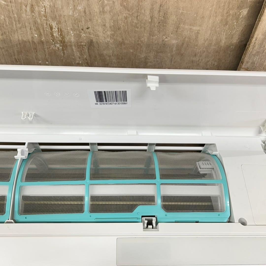 26 エアコン　東芝　2021年製　2.2kw 美品　保証込み　一人暮らし　同棲