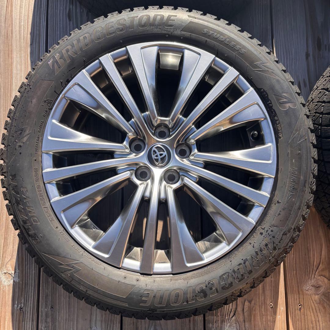 直接引取り1万円引！80系 ハリアー Z 純正ホイール 19インチ