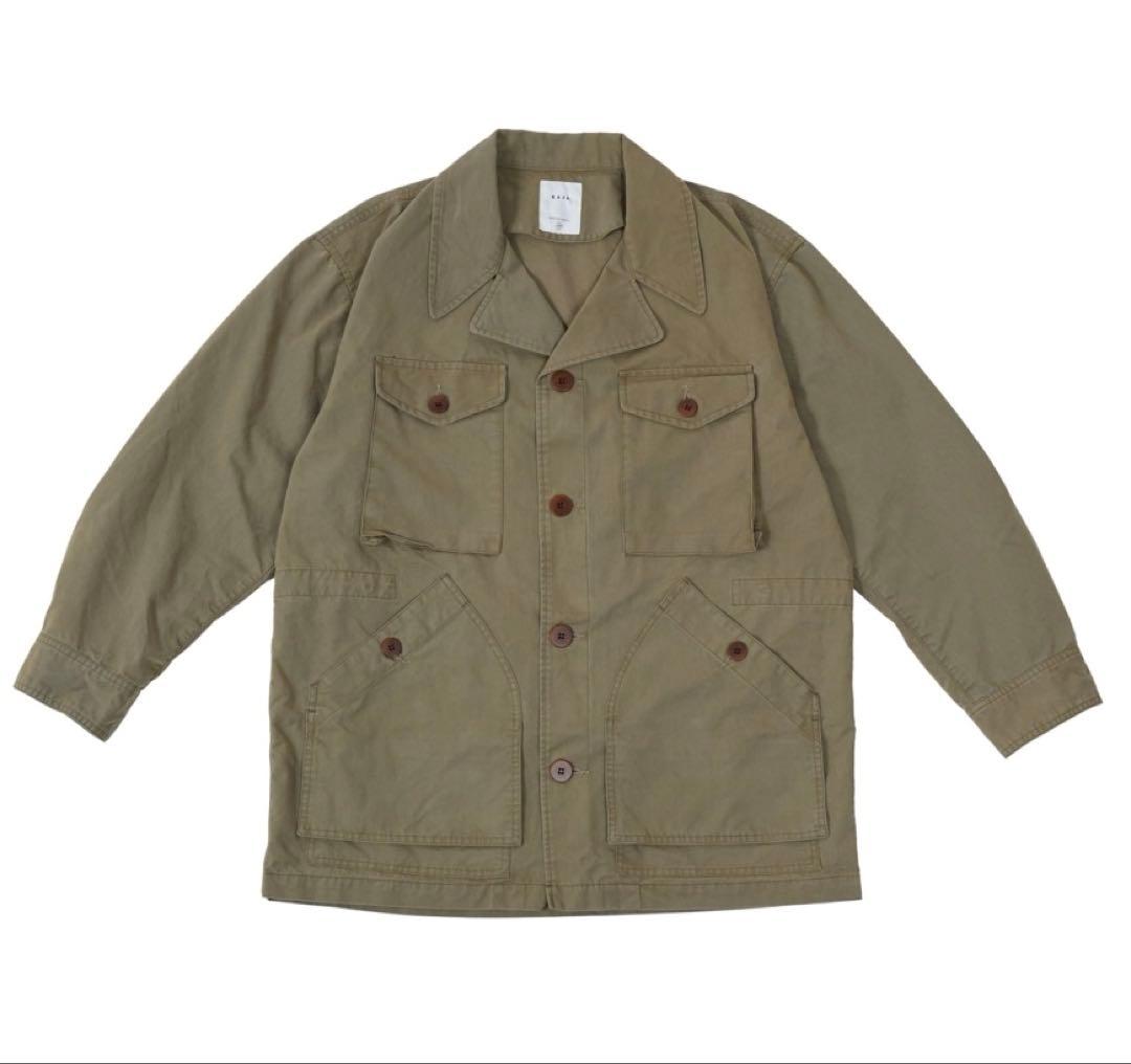KAJA OVY WIDE SAFARI JACKET 2 ベージュovy - メルカリ