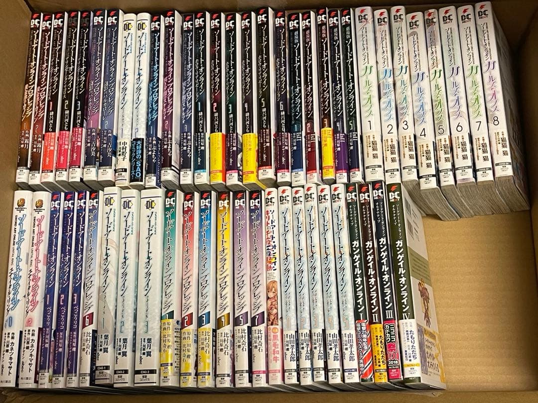 ソードアートオンライン　漫画　まとめ