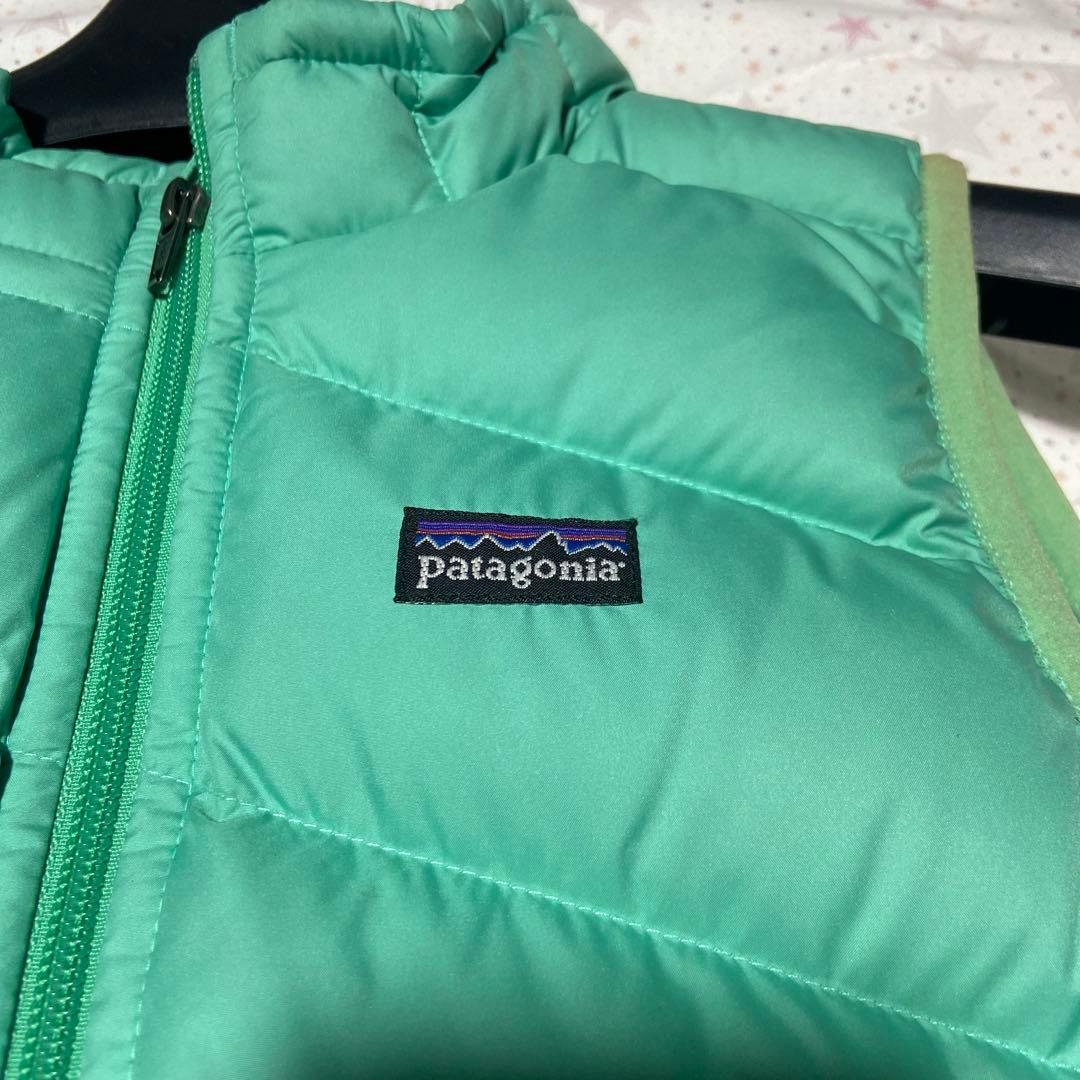 patagonia ダウンベスト Lサイズ ミントグリーン - メルカリ