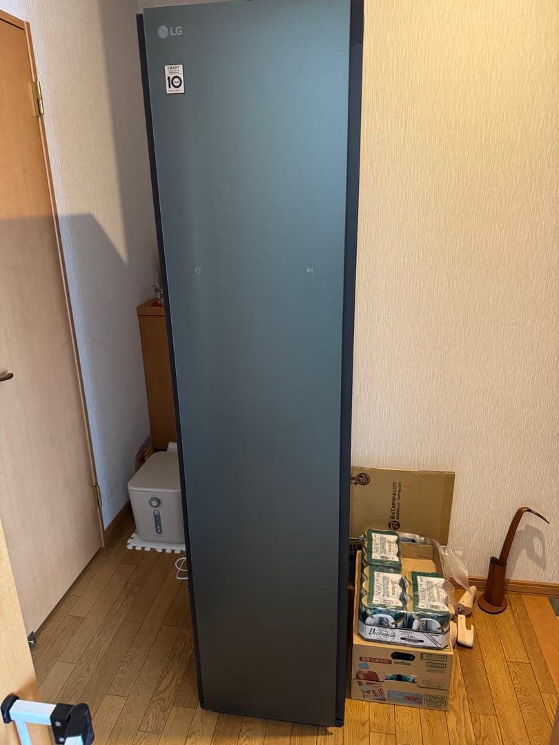 ［2024年製］LG S3GNF ミストグリーン LG Styler LG S3GNF スチームウォッシュ&ドライ LG Styler 78kg ミストグリーン